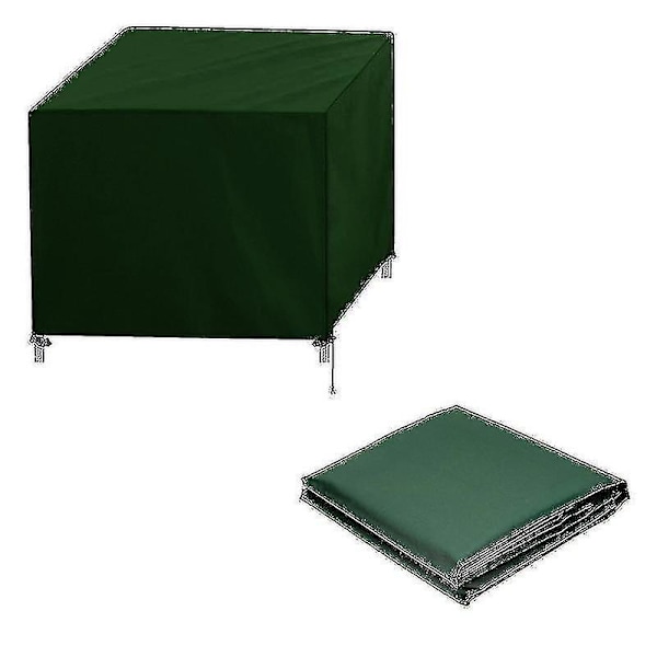 Vattentätt trädgårdsmöbelöverdrag Utomhus rottingbord kuböverdrag 150*150*75cm