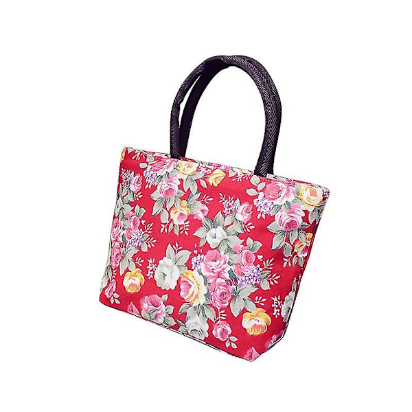 1pcs Flower Canvas Bag