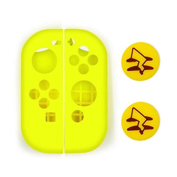 Mjukt case för Nintendo Switch Oled Joycon Controller Cover Thumb Stick Grip Cap Protector Tillbehör