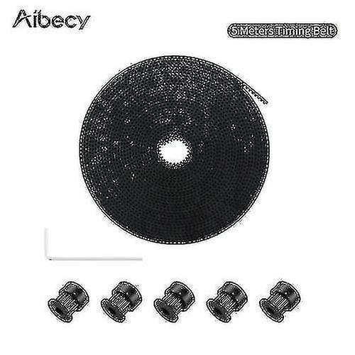 Aibecy 5 meter GT2 tannhjulrem 6mm bredde