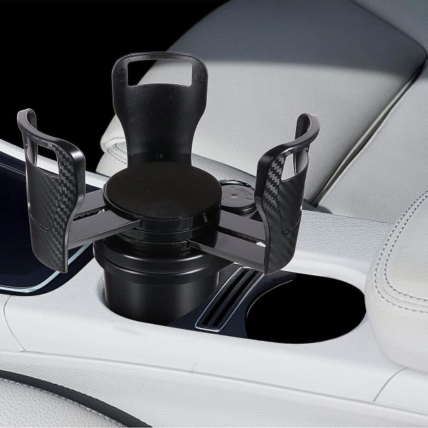Auton mukiteline - Auton juomatelineet, säädettävä mukiteline autoon, laajennettava mukiteline, mukitelineen laajennin Auton lisävarusteet suurelle vesipullolle