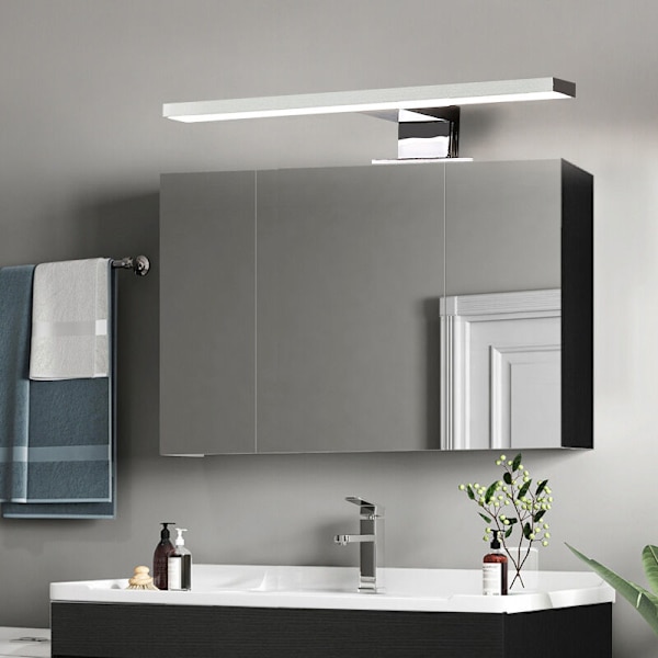 Justerbar LED-spegelapplikation Badrumsspegelbelysning Möbelväggapplikation - (Neutral Light 4200K) 30cm 5W