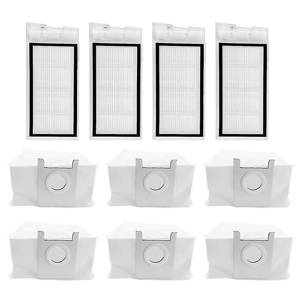 For Xiaomi Roidmi Eve Plus Hepa Filter Robot Vacuum Cleaner Dust Bag