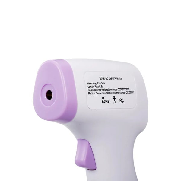 Bärbar handhållen elektronisk termometer Bärbar pann termometer Hög precision infraröd termometer Kontaktfri termometer