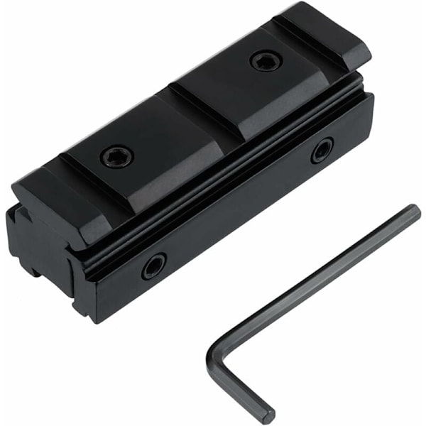 Taktisk kikarsikte repbas 11mm till 20mm adapter för montering på Picatinny/Weaver rail