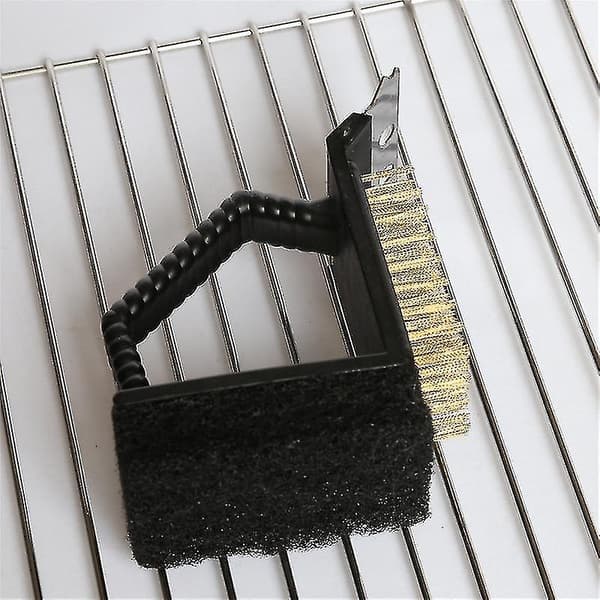 3-overflade grillbørste