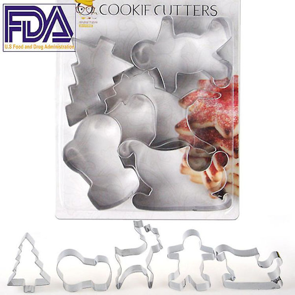 Biscuit Shapes Mænd Biscuit Form Kage Dekoration Værktøjer Snemand Cookie Cutter til