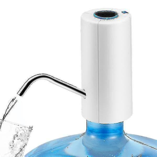 Bärbar Vattenflaska Pump Vikbar Vattenpump Usb Automatisk Dispenser Pump Knappkontroll