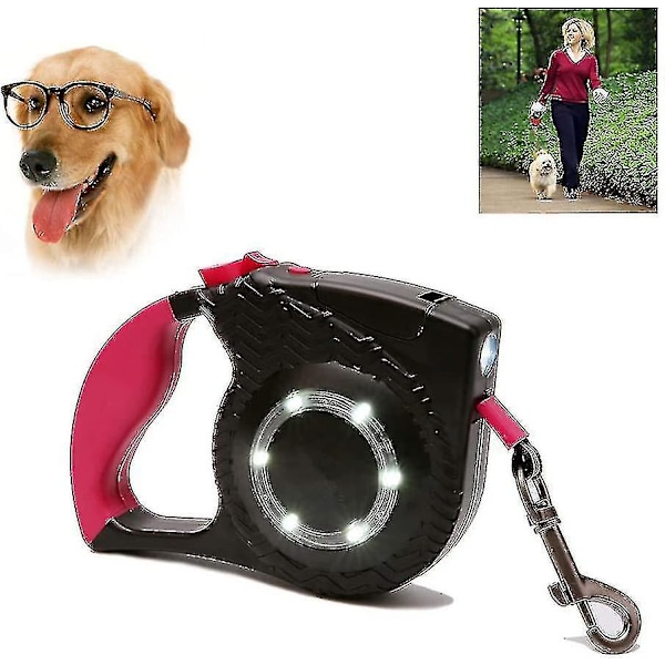 Pet Accessories, Pet Leash, Led Lights Can Be Illuminated, Adjustable Length, Non-slip Handle