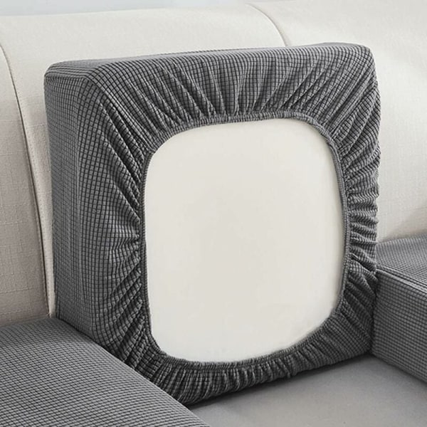 Soffa stretch-skydd, möbelskydd, soffskydd, sofföverdrag, dammskydd för möbler (Färg: 1, Storlek: S (50-65 cm))
