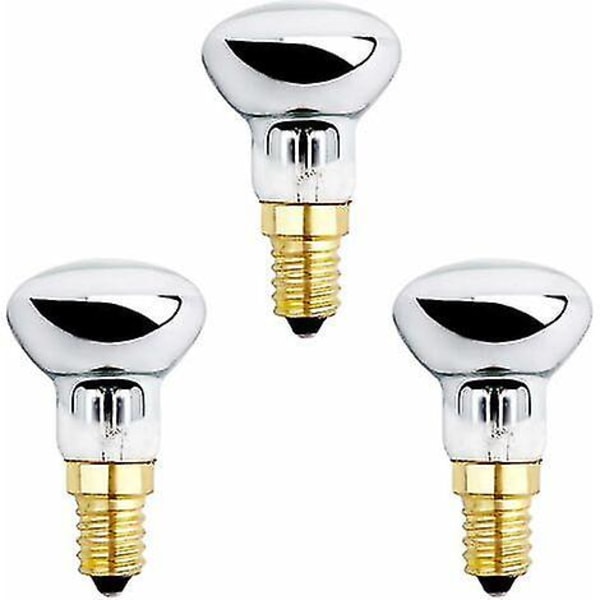 E14 R39 25w 220-230v lavalampa glödlampa, liten cap -reflektorlampa för  uppvärmning bubbellampa, raketlampa, glitterlampa, 3 st. 7dfb | Fyndiq