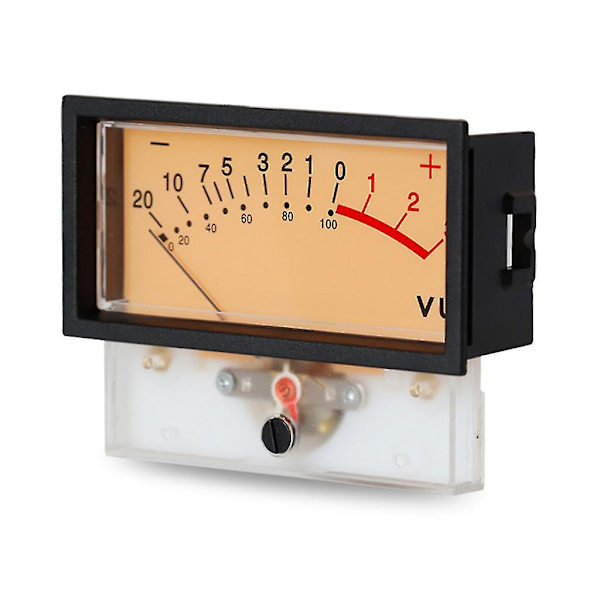 Vu Meter Header Power Amplifier Panel Dual Analog Vu Meter