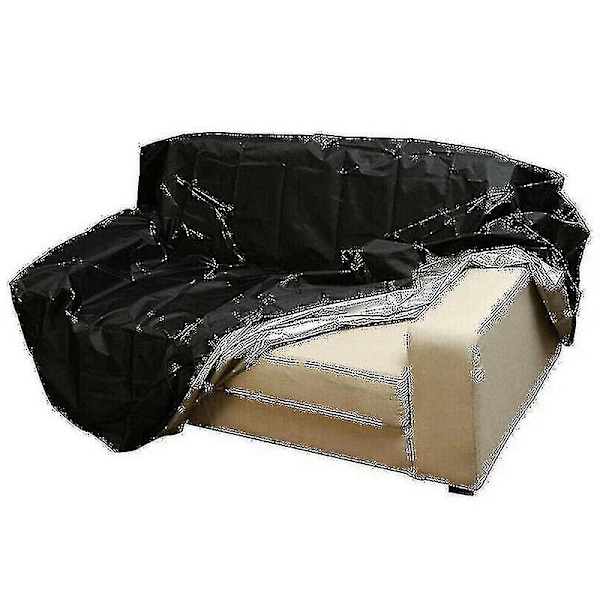 (162x66x89cm) Raskaan sarjan 2-4 hengen vedenpitävä puutarhapenkin huonekalujen istuinsuojus Sääsuoja Pöly