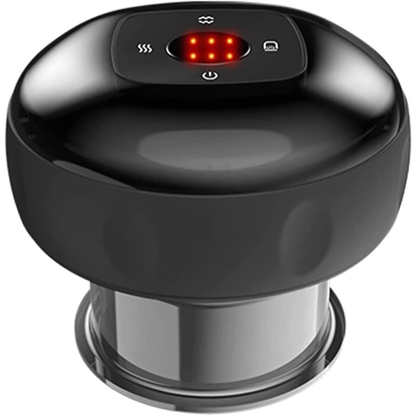 6 Gears Elektrisk Smart Cupping Sæt Med Rødt Lys Terapi Multifunktion Vakuum Cupping Terapi Sæt