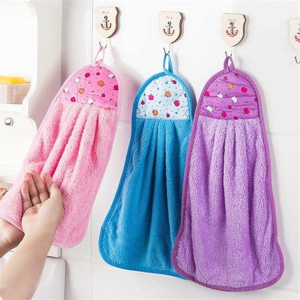Kraftfull rengöring korall sammet badrum tillbehör handduk mjuk absorberande trasa toalett kök kök trasa tillbehör mikrofiber rengöringsdukar