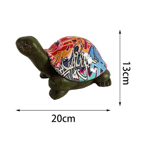 Udendørs skildpadde statuer have kreative håndværk til baggård parker dekoration stil E