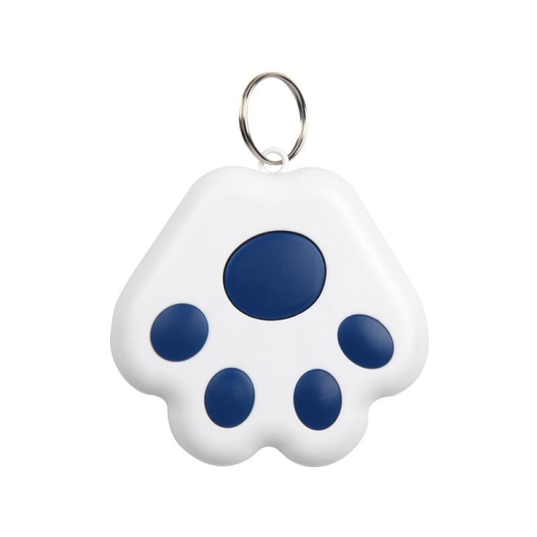 GPS-tracker, GPS Mini Tracking Locator, Bärbar Bluetooth Smart Anti-lost Trådlös Enhet Finder Barn Resväska Husdjur Set-marinblå