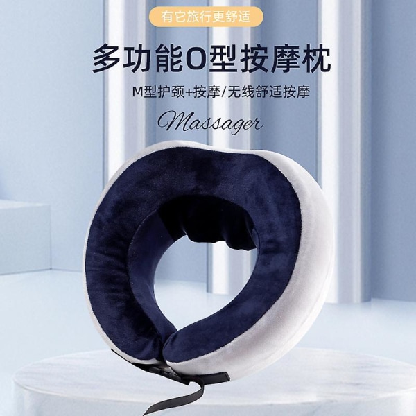 Cervical Massager Massage Pillow Multi functional Charging Cervical Massage Instrument Heating U-shaped Massage Pillow April 4.9