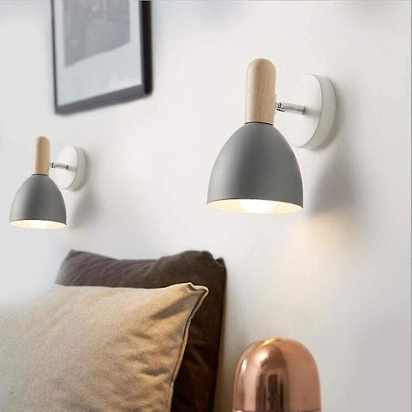 E27 Konst Enkel Sänglampa Lampa Ljus Sovrum Sovrum Belysning Lampa Nordisk Stil Enkel Modern Cre