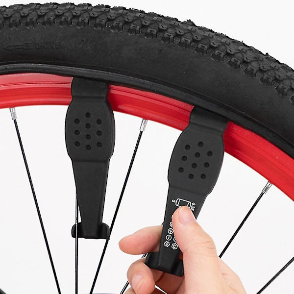 Cykel Reparationsværktøj Multifunktion Cykeldæk Reparationssæt Mountainbike Reparationsværktøj（Gul）