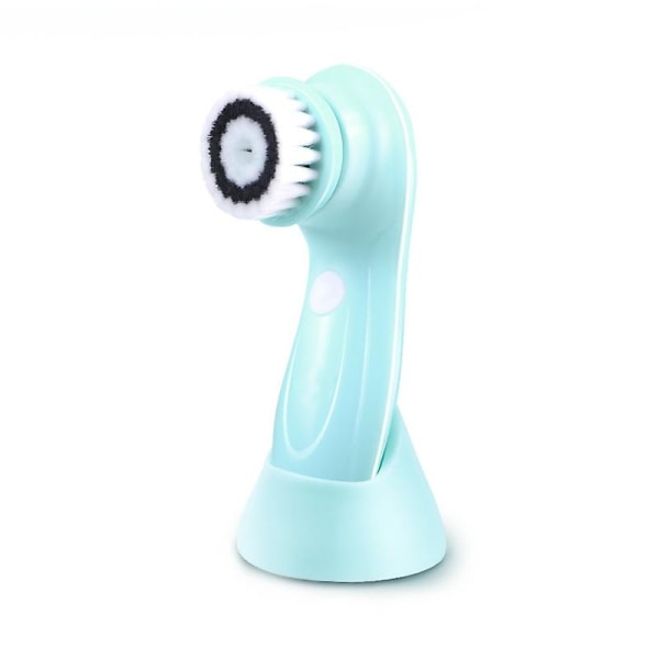 Vedenkestävä huokosten puhdistusaine Soft Hair Beauty Device kasvojen puhdistusharja (3 in 1 - ladattava USB - pehmeä meikinpoistoaine)