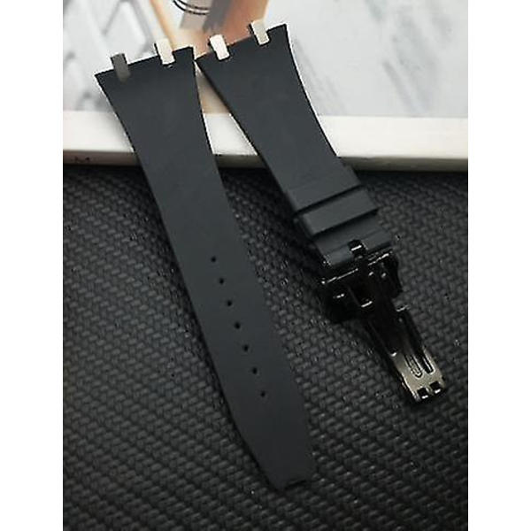 Silikon gummiband klockarmband viklås klockarmband med krokar
