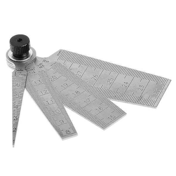 0-29mm Rostfritt Stål Svetsning Konisk För Gap Gauge Djup Linjal Hål Inspektion T