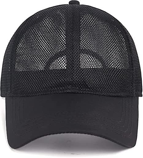 Oversized Baseball Mesh Cap, Åndbar Cool Running Cap, Justerbar Sommerhat Til Store Hoveder