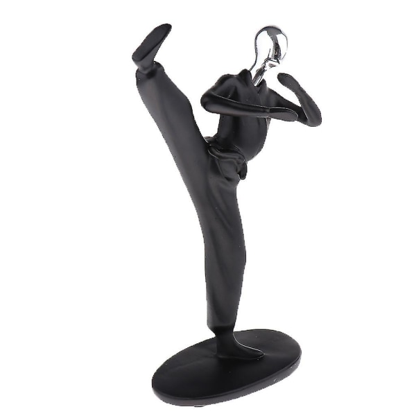 Sportsmand Figur Resin Skulptur Atleter Statue Kunst Håndværk Hjem Indretning Kontor Ornament（E）