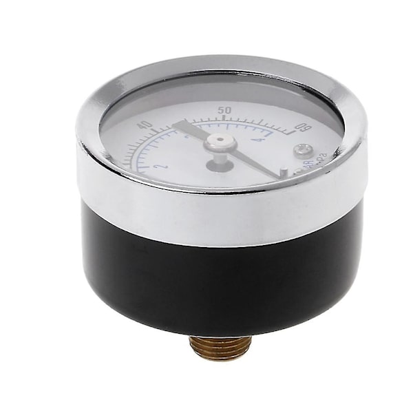 Luft-vatten-gas-tryckmätare Vakuumtryckmätare 0-60 Psi Bakre montering 1/8\" Npt