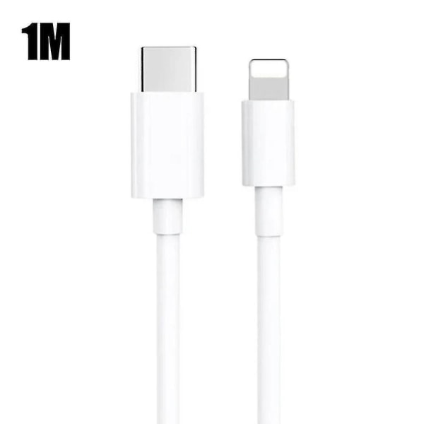 Iphone 20w laturi Apple 11/12/13 USB-c Lightning power 1m datakaapeli Eu Plug