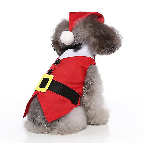 Roliga hundkläder Halloween påsk kostym cosplay husdjur tillbehör husdjur festkläder (L,)