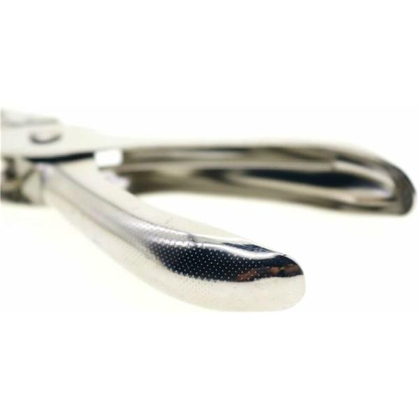 Metall 1-håls handstans - 6 mm diameter enkel rundhåls handverktyg - 8 ark kapacitet