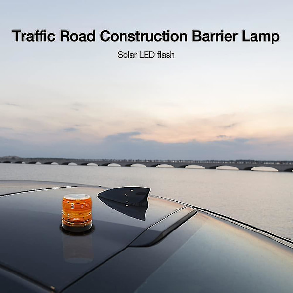 Led roterende advarselslys blinkende lys stroboskop advarselslys orange magnetisk advarselslys blinkende lys til bil trailer campingvogn Suv 300a sk