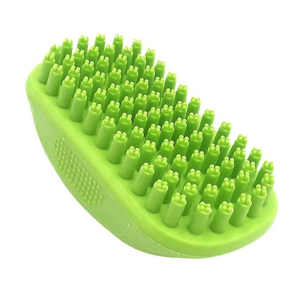 1 stk. Hunde Kam Utility Cute Portative Silikone Pet Hår Scrubber Grooming Børste Til Hvalp Kæledyr Katte Cl