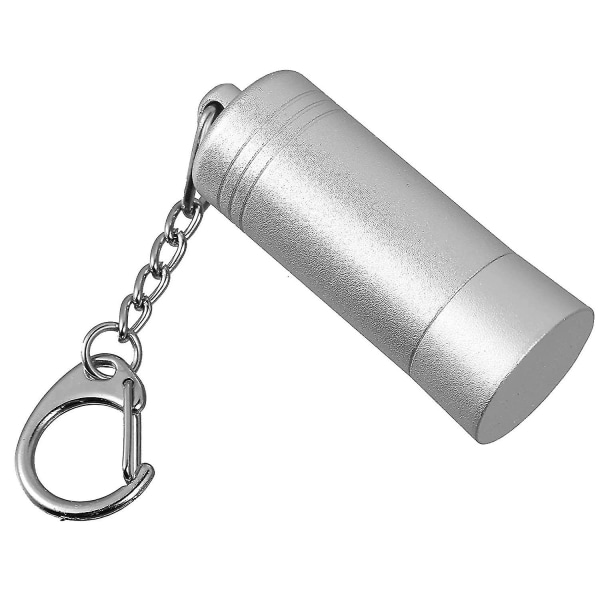 Stöldskyddsmagnetisk nyckel, kroklåsavskiljare Mini portabla säkerhetsnycklar för stopplås pinnar kroklås (1st, silver)
