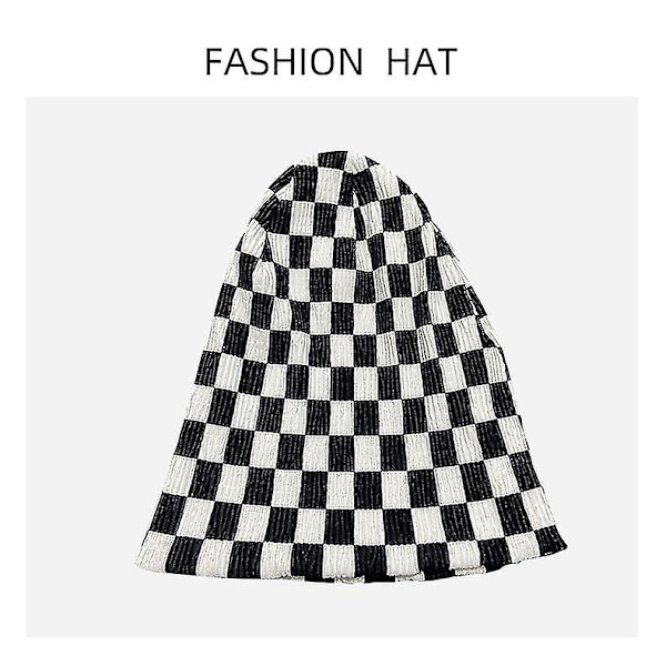 Fashion Beanie Hat, Varm Lang Slouch Skull Cap