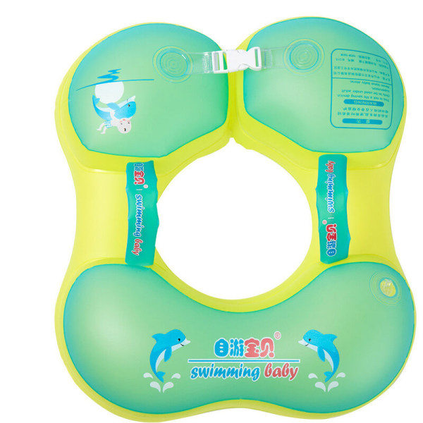 Baby gratis flytande uppblåsbar flotte barn midja ring pool flyter leksaker