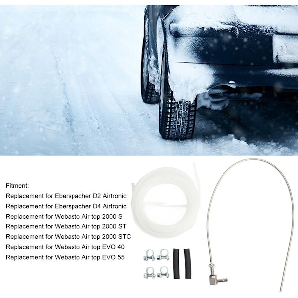 Bränsletank Ståndrör Kit Värmare Bränsletank Givare Ståndrör Pickup Klämma Slang Ersättning för Eberspacher D2 D4 Airtronic