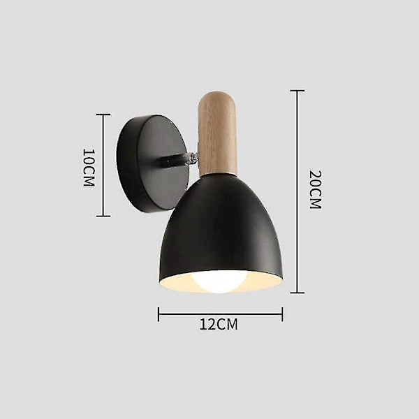 E27 Art Enkel Sengelampe Lampe Lys Soveværelse Soveværelse Belysning Lampe Nordisk Stil Enkel Moderne Cre