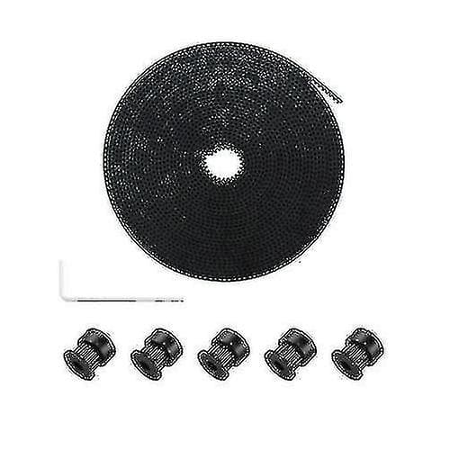 Aibecy 5 meter GT2 kuggrem 6 mm bredd