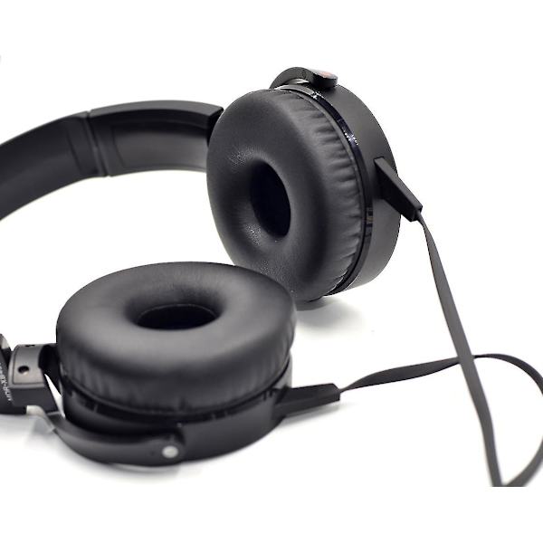 Vaihdettava korvatyynyt yhteensopiva Sony Mdr-xb650bt/ Mdr-xb550ap/ Mdr-xb450ap Bluetooth-kuulokkeiden kanssa