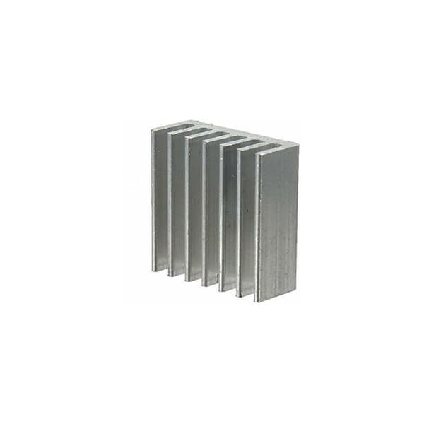 12-delad kylfläns i aluminium, kompatibel med Raspberry Pi Model B 3 / PI 2 Model B / PI B+ (B Plus) longziming