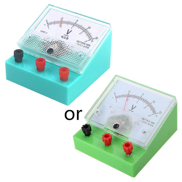 Strømmåler DC Amperemeter Galvanometer for elektrikerarbeid Lablaboratorium