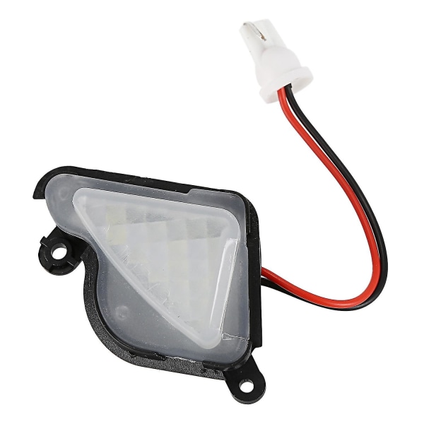 2x 6500k Vita Led Under Side Mirror Light Puddle Lamp För Skoda Octavia Mk3 5e 2012-2017 Superb 2（Svart）