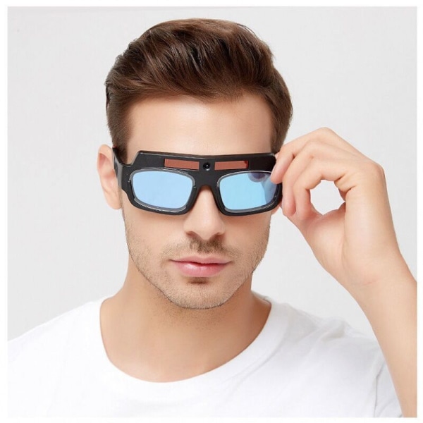 Svetsglasögon, solglasögon för automatisk åskskyddssvetsning, ögonskydd