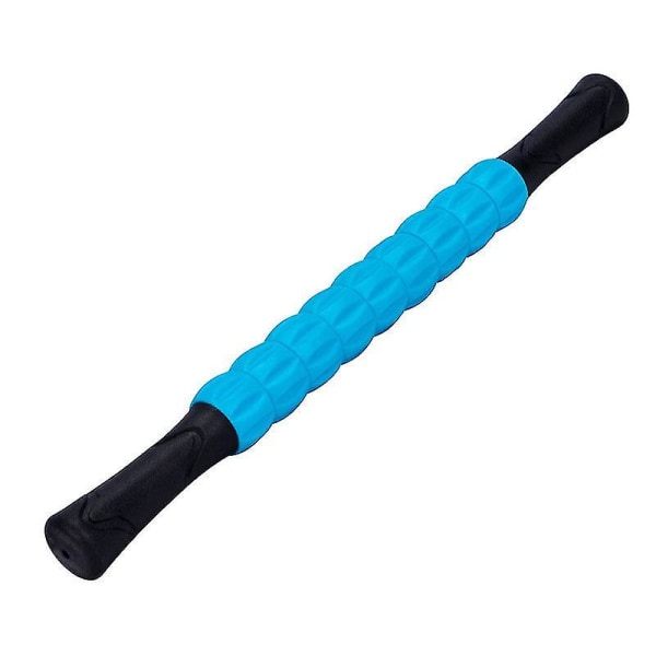 Massasjepinnerulle for dypt vev med 360-gears muskelrullepinne for lindring av smerte Massasje sår kramper (blå)