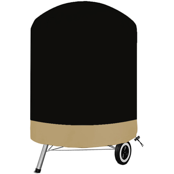 Rund Vattentät BBQ Utomhus Eldstad Ugn Överdrag Ugn Överdrag 71x56cm