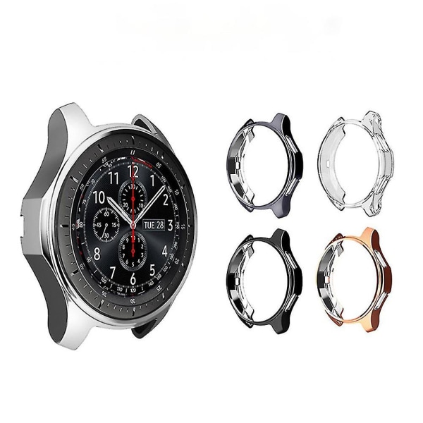 Iskunkestävä galvanoitu TPU case cover Samsung Galaxy Watch 42/46mm_da（Samsung Galaxy Watch (Gear S3)，kultainen 46mm）