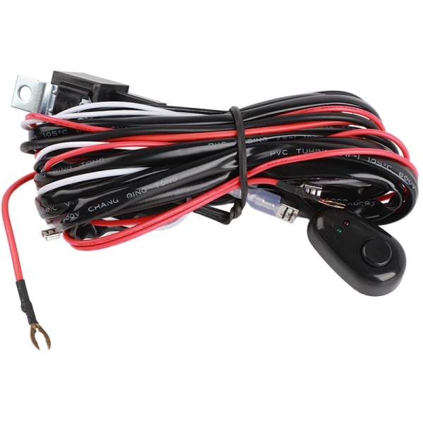 Auto 180W strömbrytare och kabelstamssats för LED-ljusramp (1)